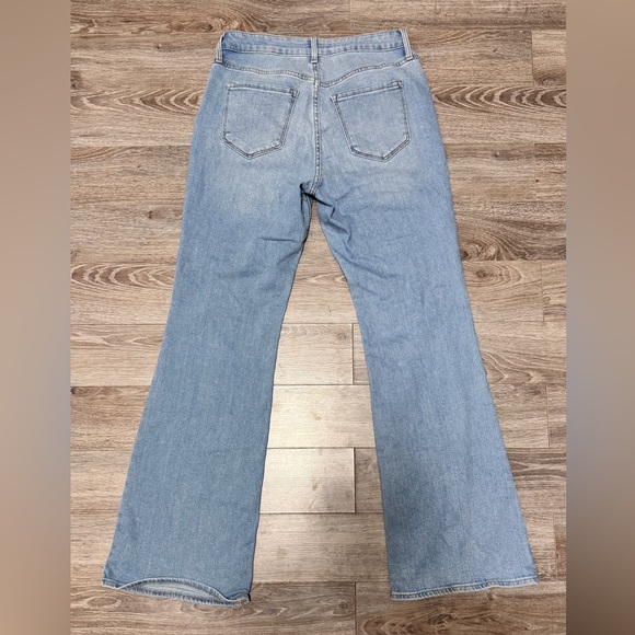 Old Navy Sky Blue Wide Leg Jeans - Picture 4 of 4